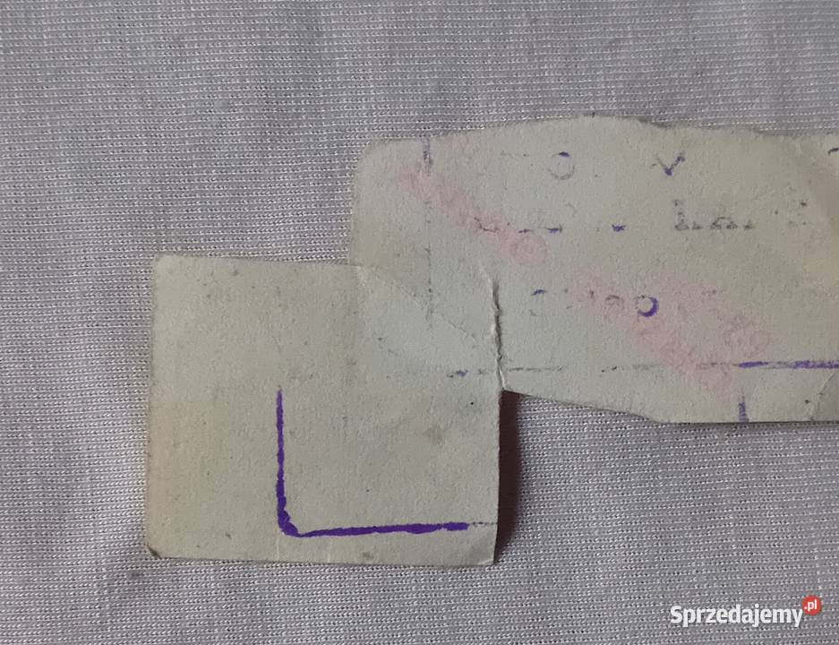 Kartka zaopatrzeniowa wzór MII D listopad 1985 wielkopolskie Koźminek