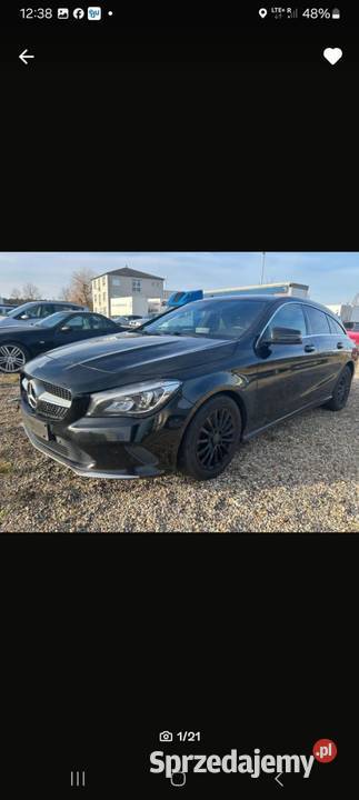 Mercedes CLA 22cdi Automat 2017r Lift Dobrzyca