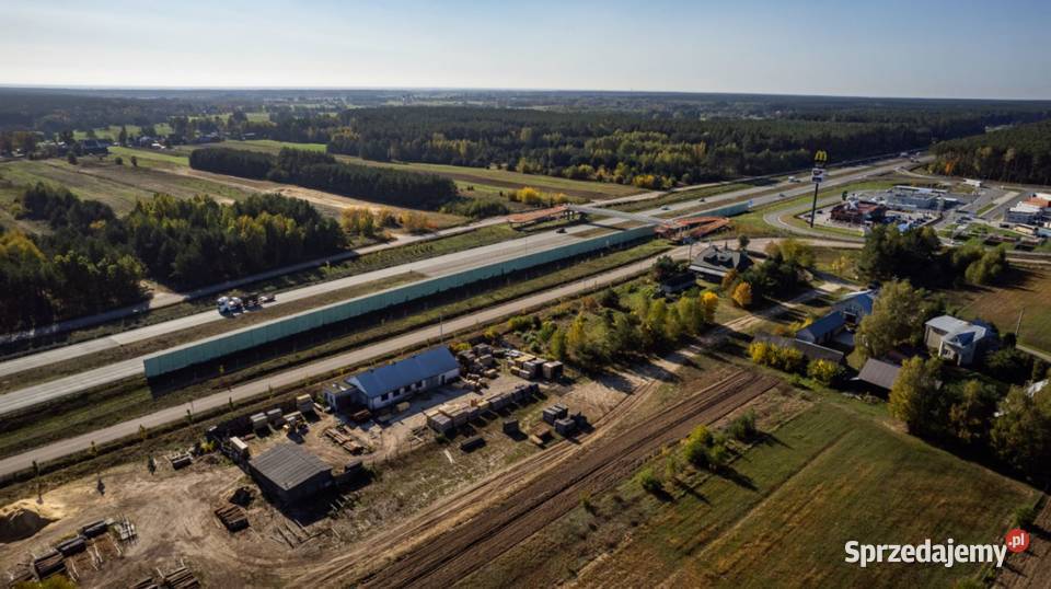 Nowa Nieruchomość usługowa 16049 ha trasie S8 1 603.82m2 Przyjmy k. Poręby