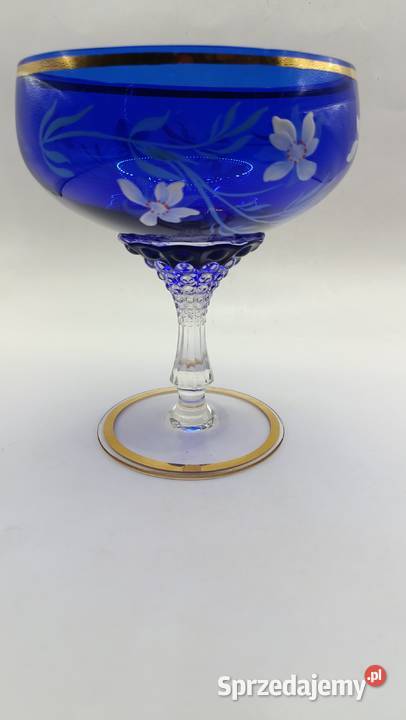 Bombonierka remer kielich ręcznie malowany Zamość