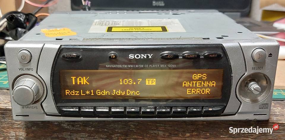 Sony MEX100NV Becker BE7890 Gdańsk