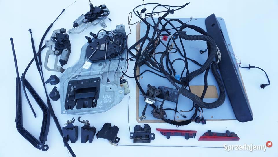 WIĄZKA INSTALACJA DRZWI TYŁ VW TRANSPORTER T5 osobowe
