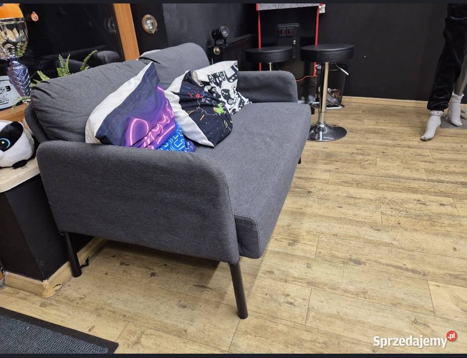 Sofa 2osobowa 2 taboreciki Żagań