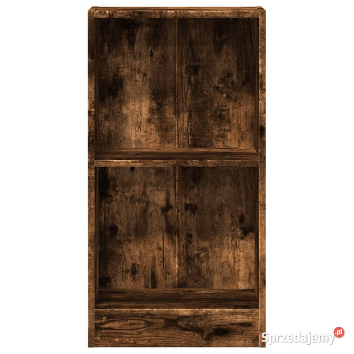 Regał przydymiony dąb 40x24x76 materiał Warszawa