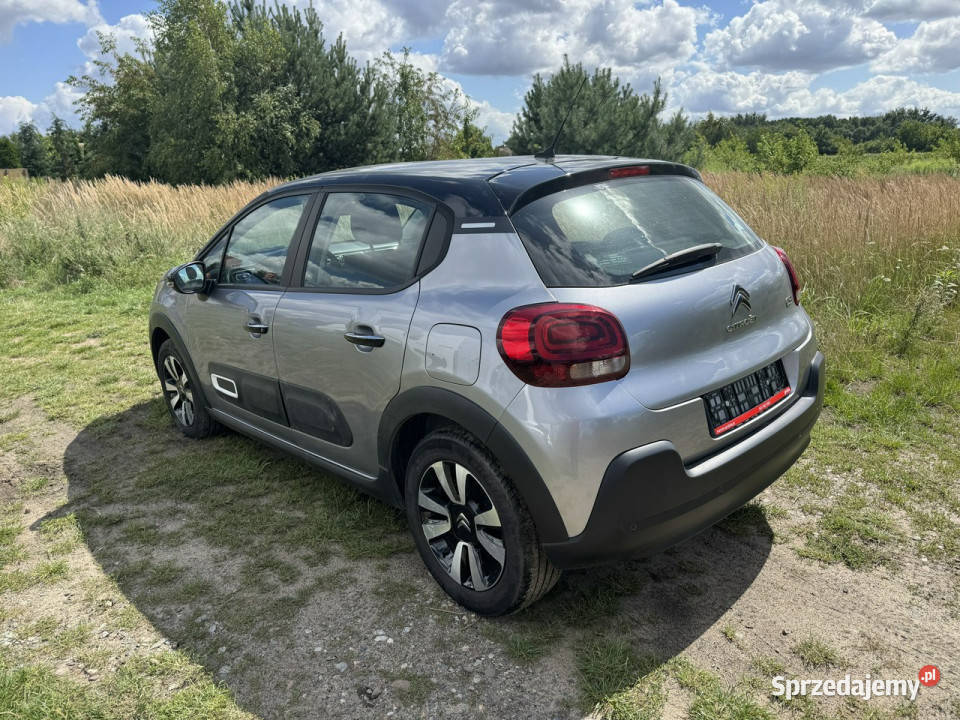 Citroen C3 Citron C3 12 PureTech Feel Przebieg Rok produkcji 2022 wielkopolskie Turek