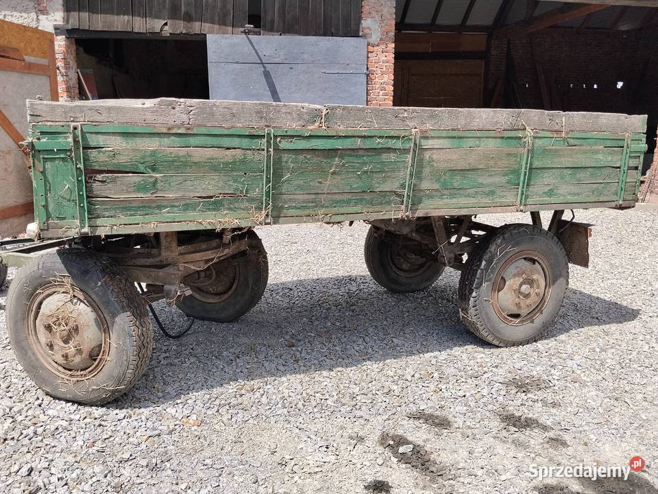 Przyczepy rolnicze dwie sztuki sprzedam
