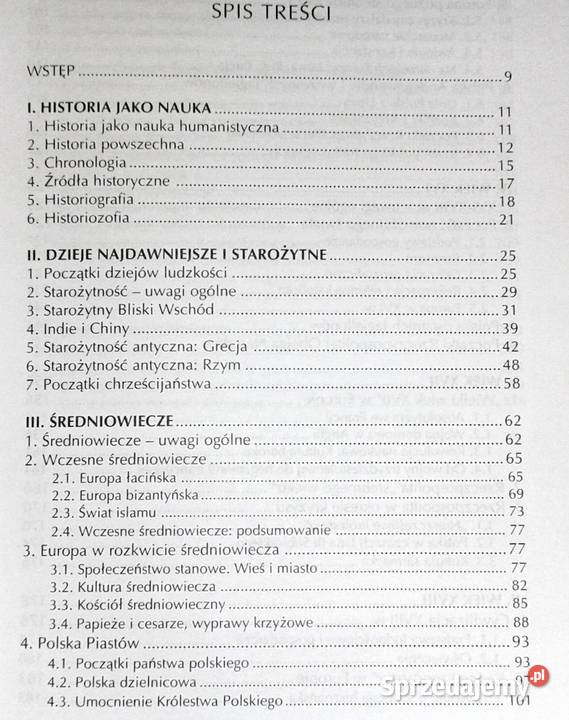 Historia do 1815 roku Jerzy Pilikowski Kultura i Rozrywka Chełm