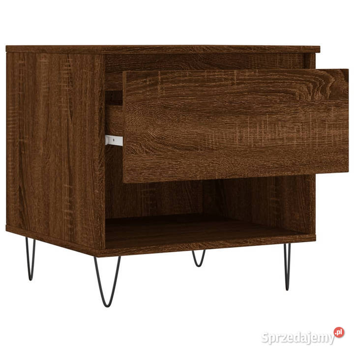 Stoliki kawowe 2 brązowy dąb 50x46x50 WM830923 Warszawa