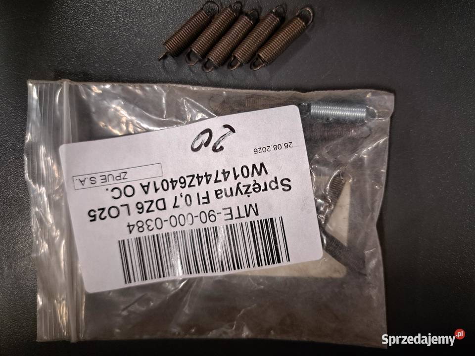 Sprężyna FI 07 DZ6 LO25 W014744Z6401A OC