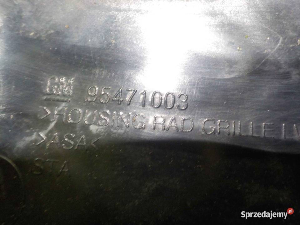 CHEVROLET ORLANDO 12r atrapa grill 95471003 osobowe Atrapy Motoryzacja Suków