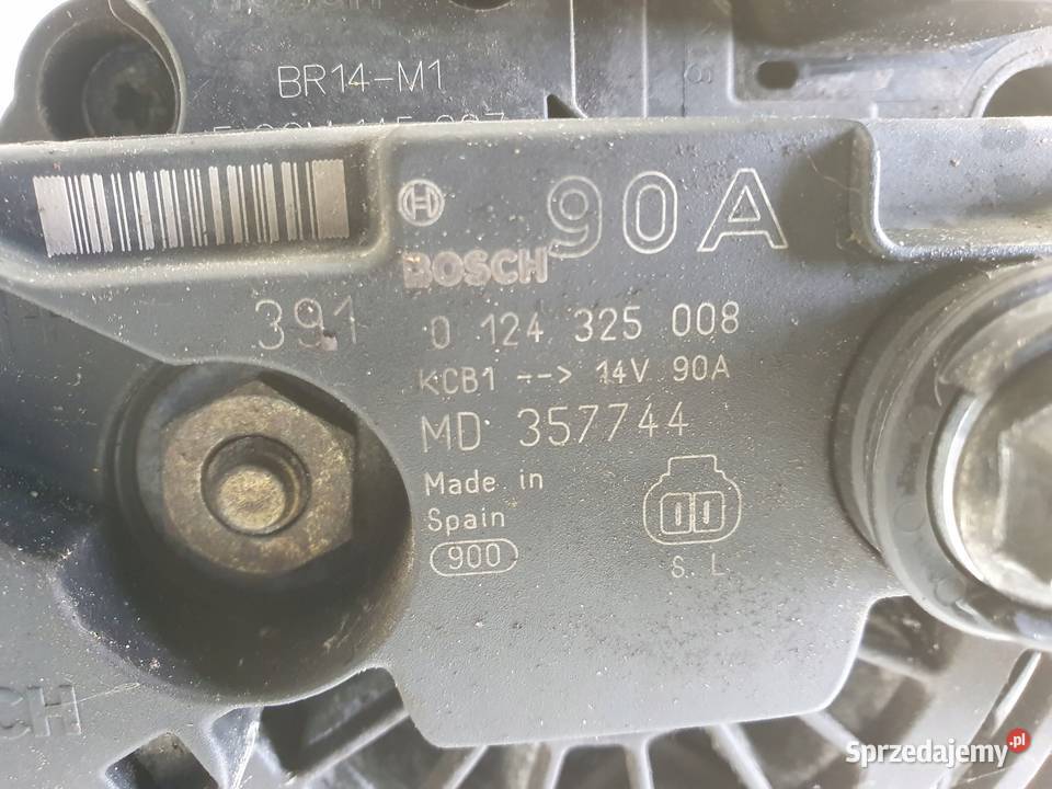 Space Star 16 16V ALTERNATOR 0124325008 90A Janów