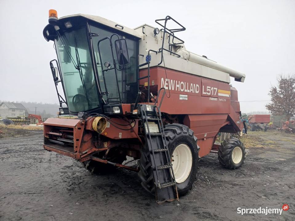 Kombajn Holland Laverda 517 Heder z wózkiem 45 m nieuszkodzony Łobżenica sprzedam