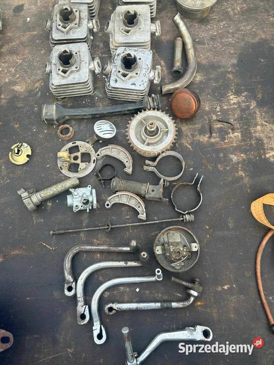 Simson s 50 silniki 5 sztuk plus części Szczecin