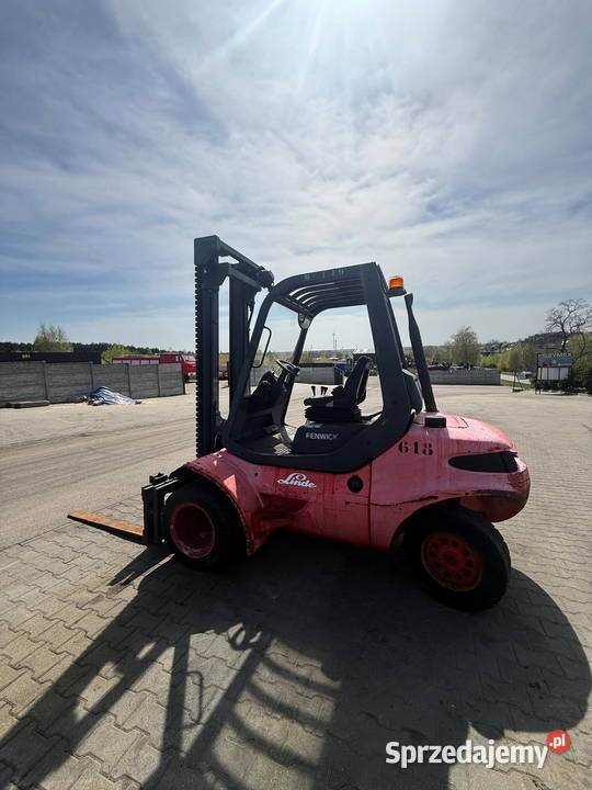 wózek widłowy LINDE H40D diesel 4000 bliźniacze Działoszyn