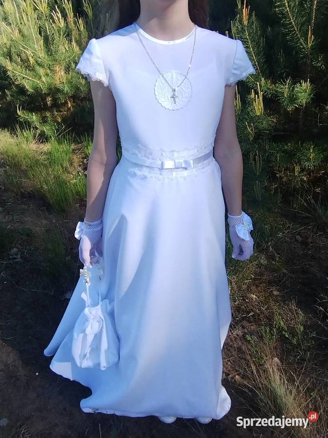 Alba sukienka komunijna komplet na rozmiar Ostrów Mazowiecka sprzedam