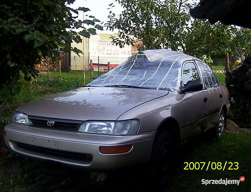 Toyota Corolla 16 16V 4AFE 1996r sedan werKanady osobowe Przyłęk
