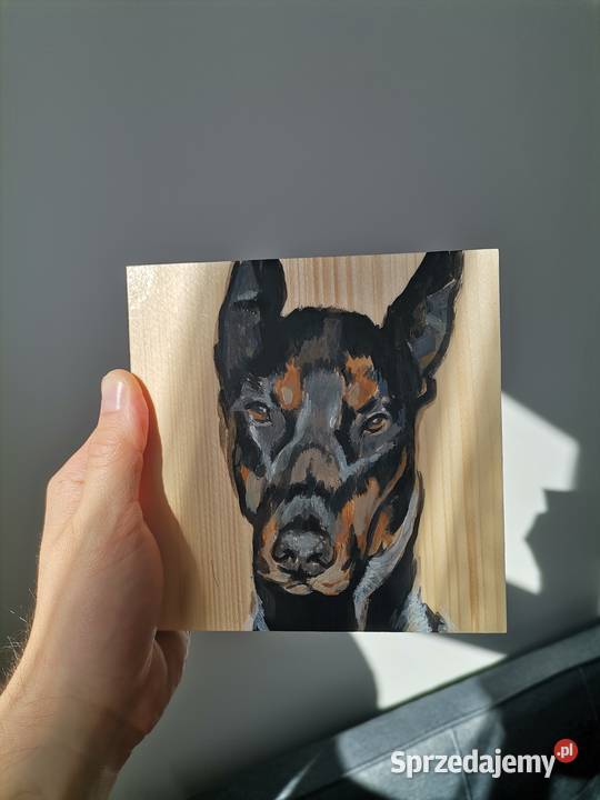 Obrazy na zamówienie portrety zwierzakow wielkopolskie Poznań