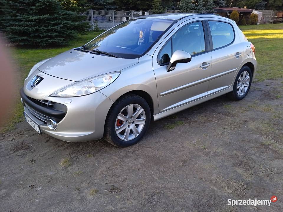 Peugeot 207SuperStan16Benzyna202Przebieg wielofunkcyjna kierownica Łagów