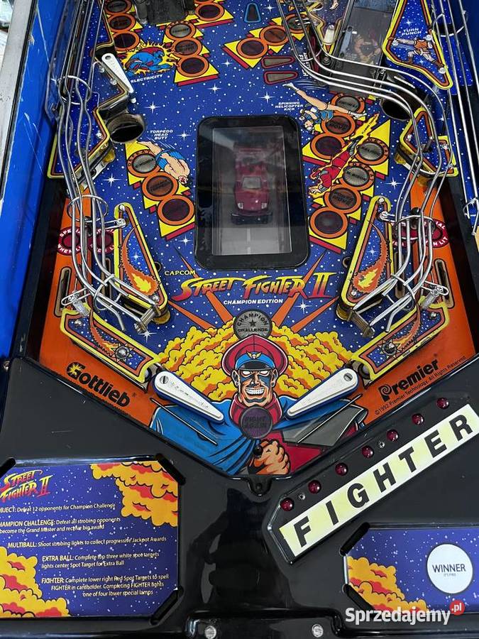 Flipper Fliper Street Fighter 2 Gottlieb w pełni Grodzisk Mazowiecki sprzedam