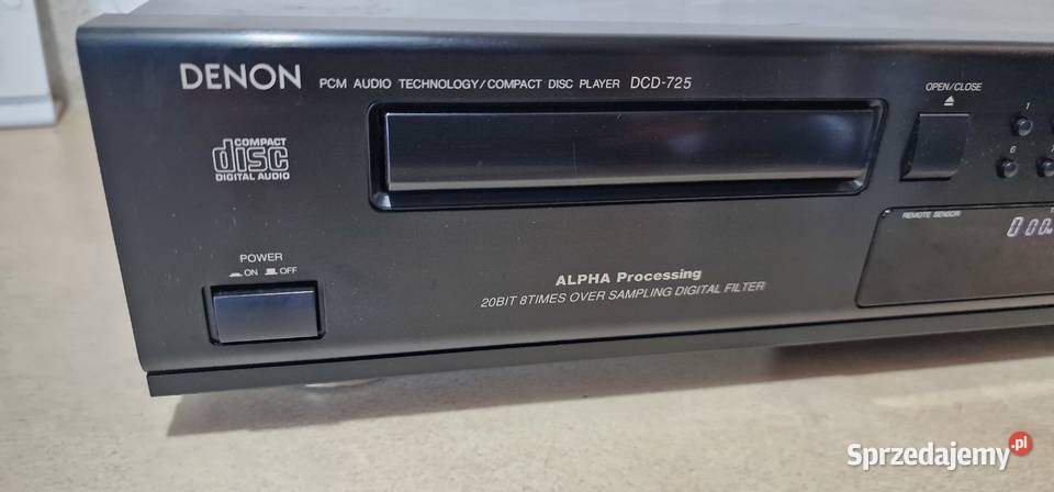odtwarzacz kompaktowy CD DENON DCD725 Międzychód