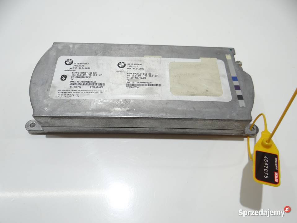 MODUŁ STEROWNIK BLUETOOTH BMW 5 E60 E61 6972692