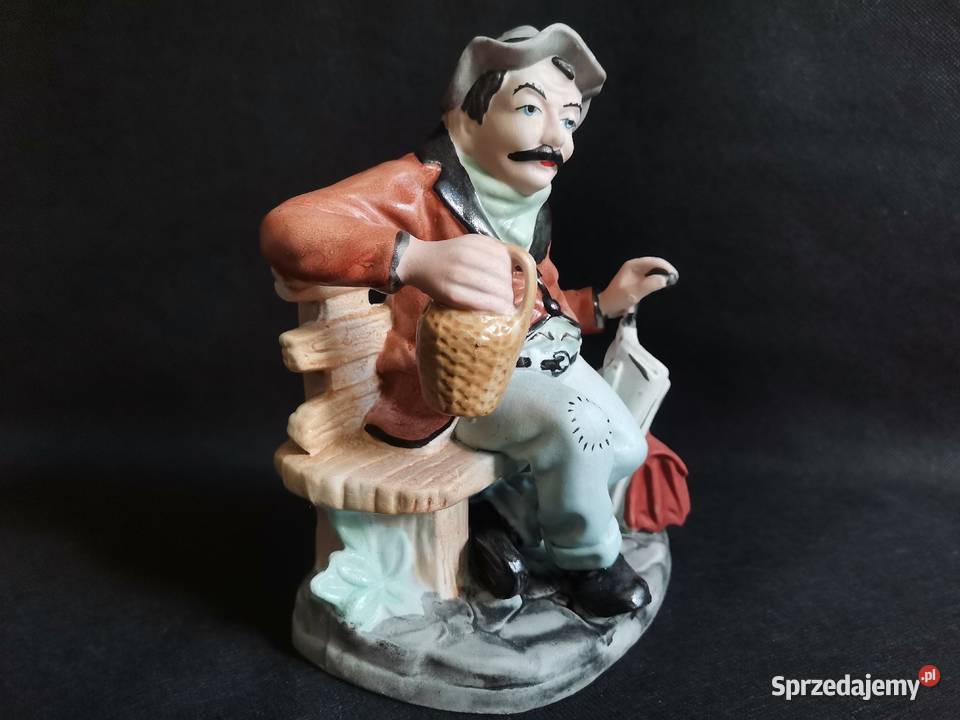 Stara figurka porcelanowa Cygan porcelana Apro śląskie Katowice sprzedam