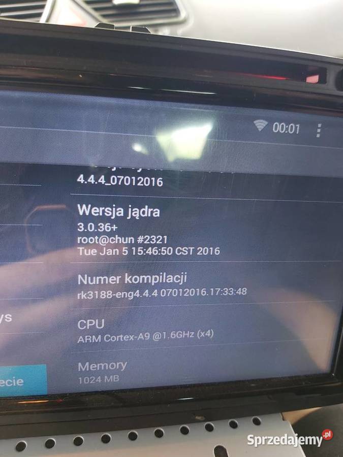 Radio dotykowe Android vw scirocco Passat Leon Żnin