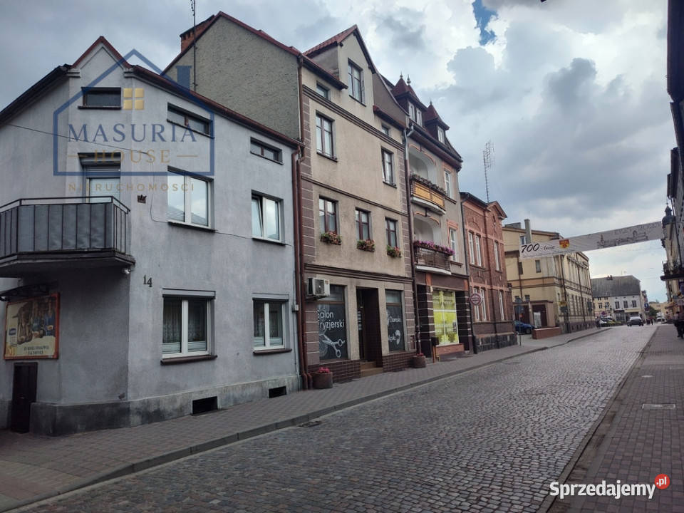 Trzypoziomowa kamienica z lokalem handlowym Nowe Miasto Lubawskie sprzedam