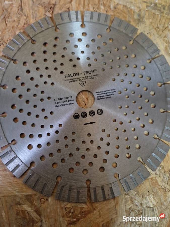 TARCZA DIAMENTOWA VTURBO BETONU KOSTKI 230 15 MM Głogowa