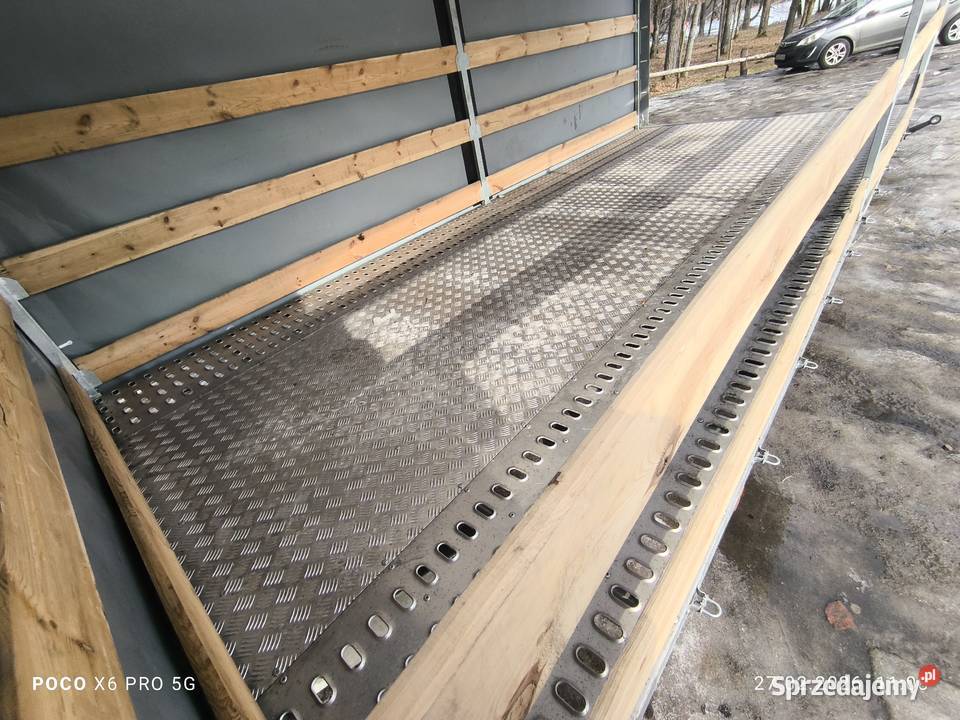 Przyczepa laweta super stan z plandeką