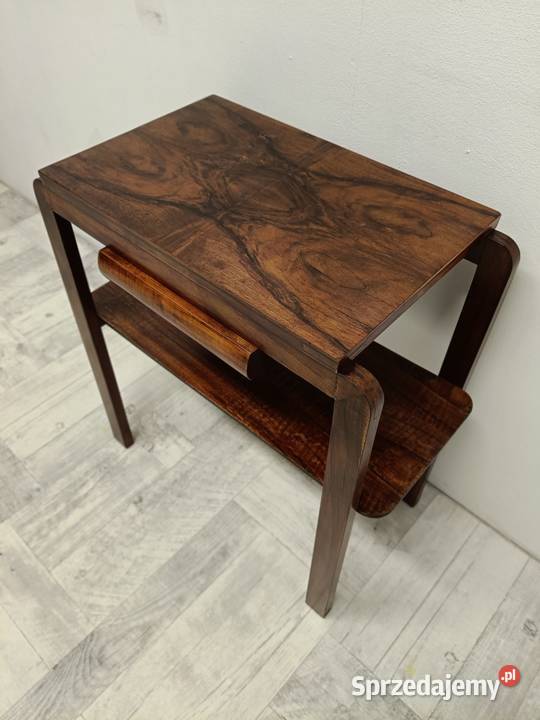 konsola art deco przyścienna orzech stolik Konsole Radomsko