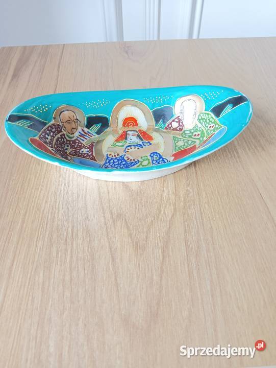 Japońska porcelan półmisek satsuma małopolskie Limanowa