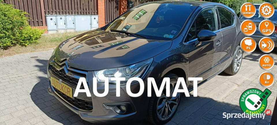 DS Automobiles DS 4 20 BlueHDi SportChic 180 kurtyny powietrzne mazowieckie Warszawa