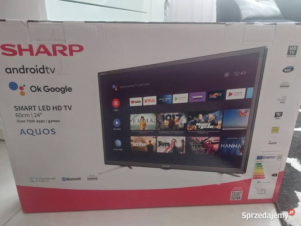 Telewizor Sharp 24cale nowy zapakowany Szczekociny sprzedam