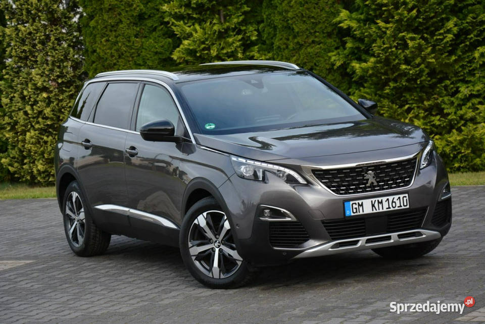 Peugeot 5008 GTLine Radar ACC Skóry 7foteli Navi mazowieckie Ostrów Mazowiecka