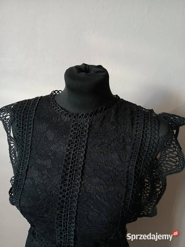 Ażurowy czarny topbluzka damskarozmiar Sxs świętokrzyskie Kielce