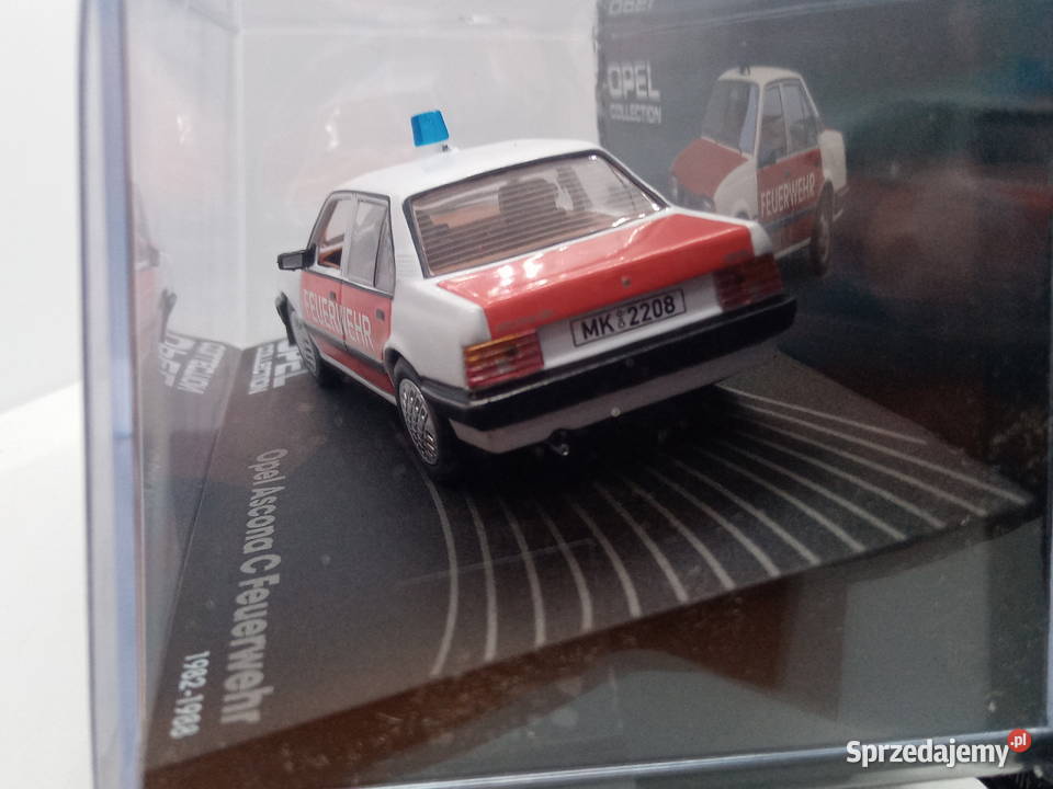 Straż Opel Ascona C Feuerwehr 143 Opel opolskie Radłów