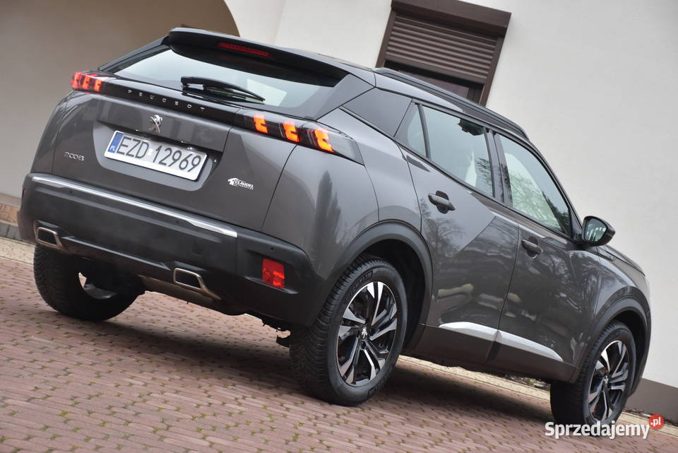 Peugeot 2008 II ALLURE TURBO 131 AUTOMAT 8biegów czujnik parkowania 2008 Zduńska Wola