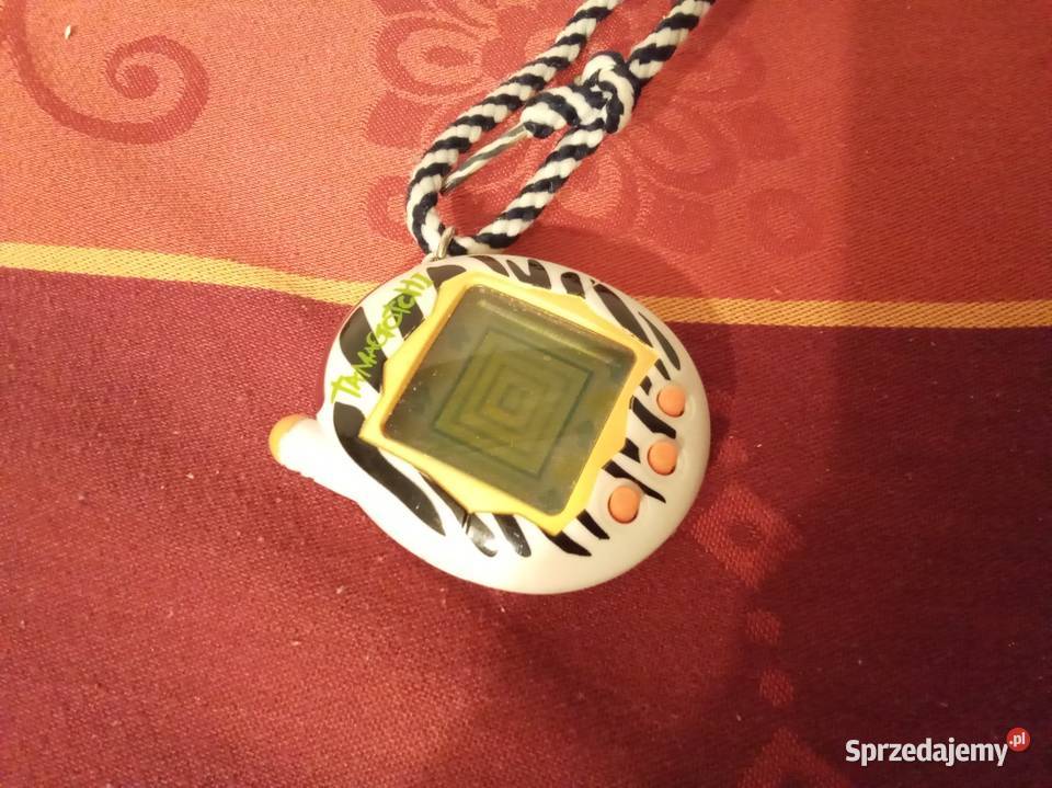 Tamagotchi zebra 2004 Bandai Warszawa