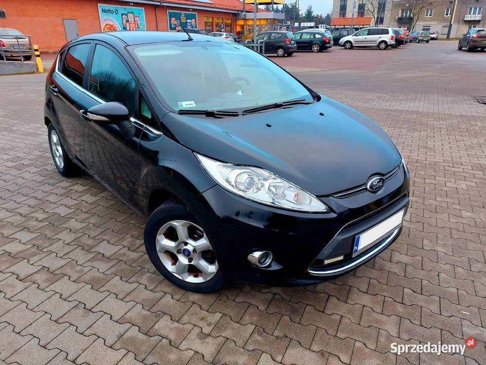 Ford Fiesta MK7 14 TDCi Titanium czarny sprzedam elektryczne lusterka łódzkie Radomsko sprzedam