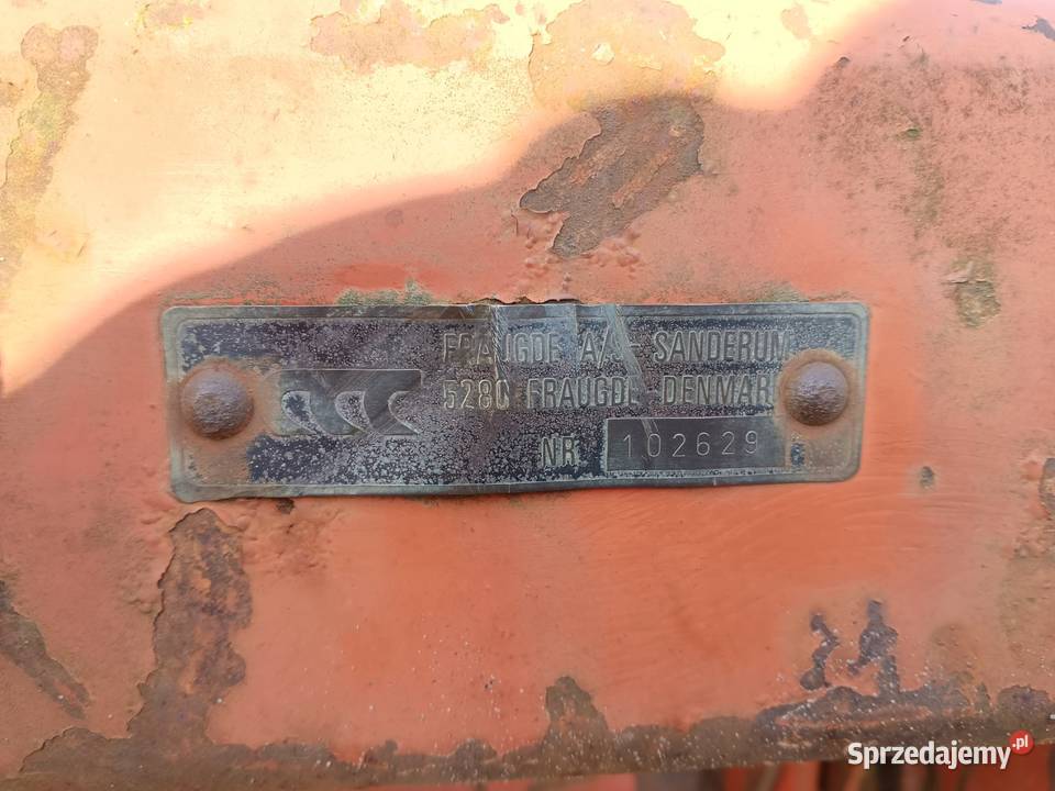 Pług Fraugde Sanderum Kverneland 4 skibowy 31 Wilkowyja