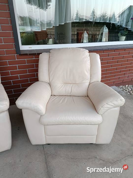 Sprzedam wypoczynek 311 ze skóry Konin