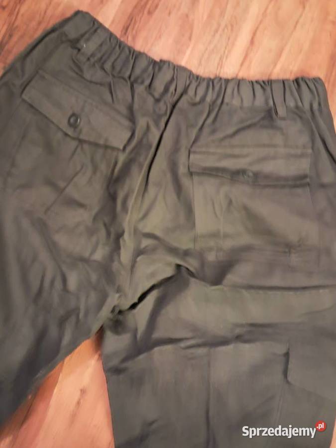 nowe bawełniane spodnie w kolorze khaki na Rozmiar L Sandomierz sprzedam