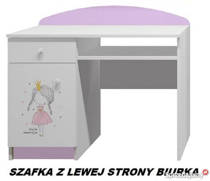 PRINCESS 25 B10 biurko dziecięce 100x50 w74 Zielona Góra