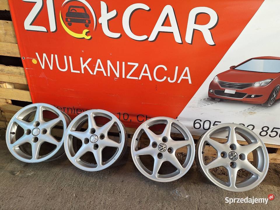Alufelgi 4x100 15 ET38 VW Polo Golf Renault Opel sprzedam