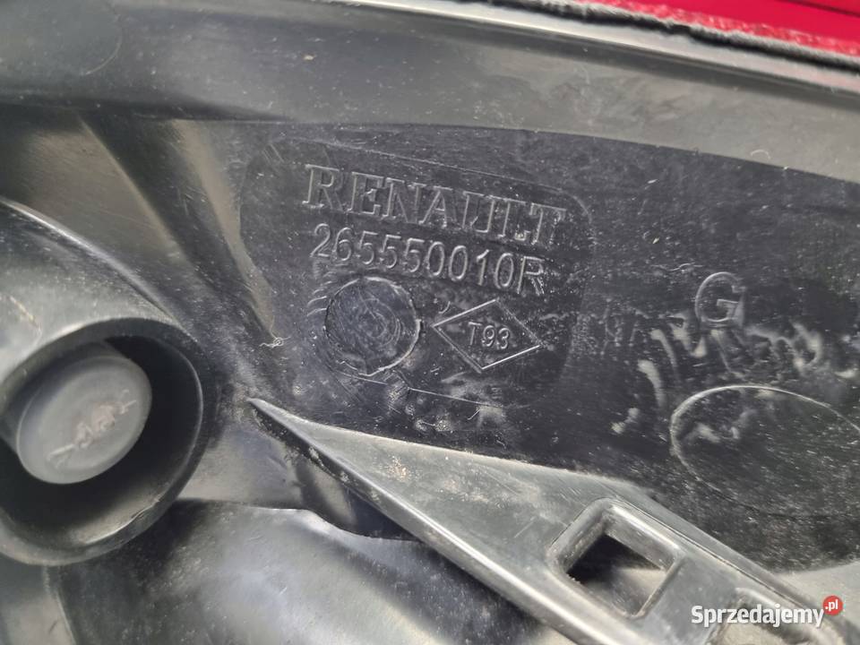 Renault Megane III kombi TYLNIA TYLNA LAMPA LEWA