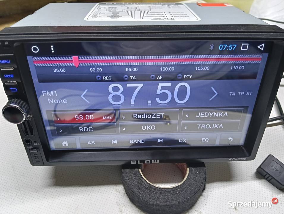 Radio android BLOW AVH9900 kamera