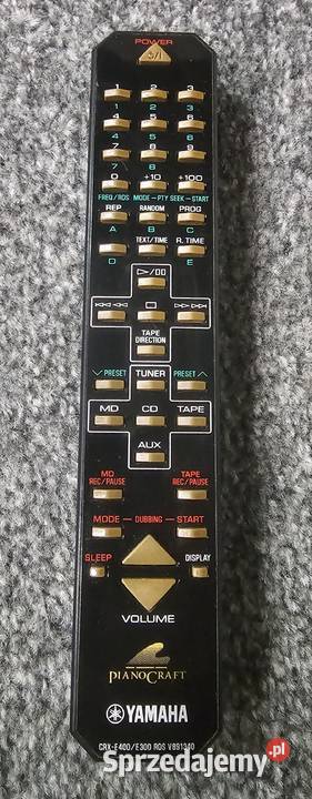 Pilot YAMAHA PianoCraft CRXE400E300 RDS V891340 Wieże i miniwieże