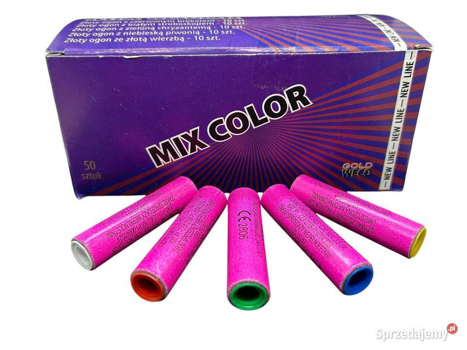 RACE PISTOLETOWE KOLOROWE MIX COLOR GWR30 GOLD Poznań sprzedam