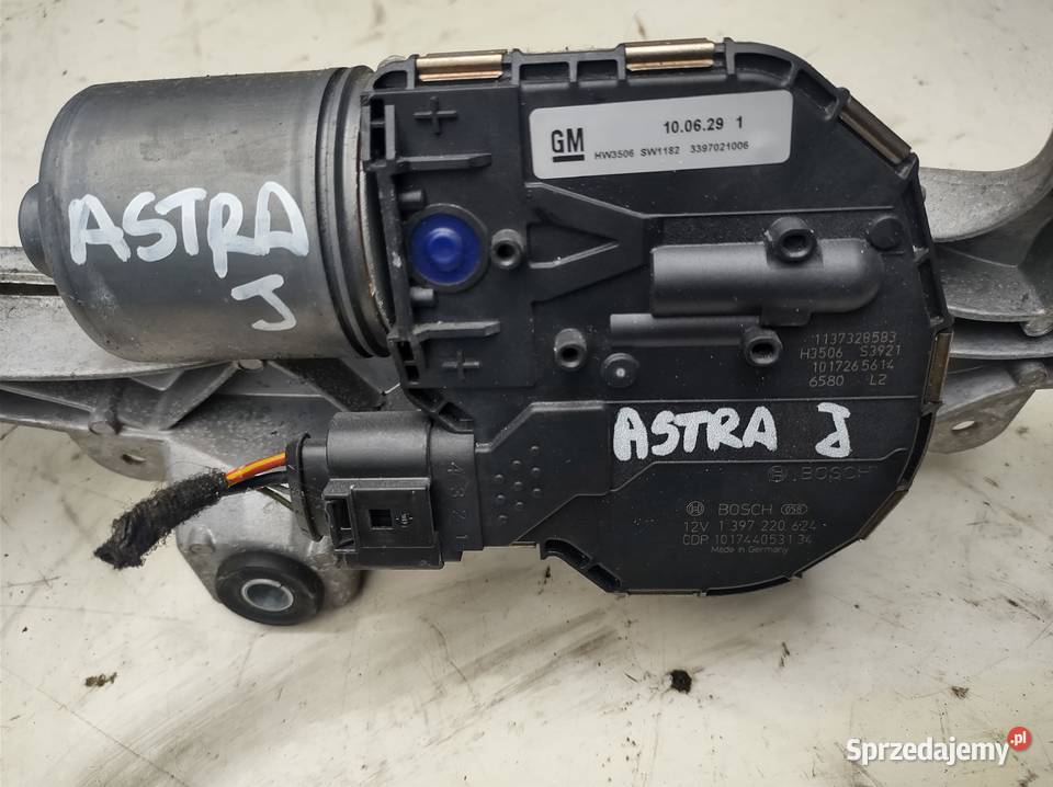 OPEL ASTRA J silniczek wycieraczek mechanizm